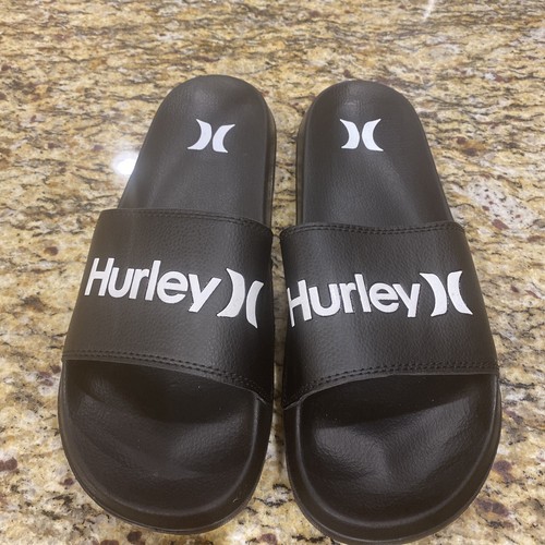 Hurley Slides Slip On Sandals Mens Size 