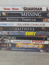 Mixed Genre DVDs Lot/10 Drama Action Romance Adventure Action Pitt Whlberg Hurt