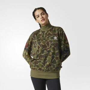 adidas camo sweatshirt womens