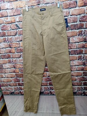 Lands End Mens Khaki Uniform Pants Size 27