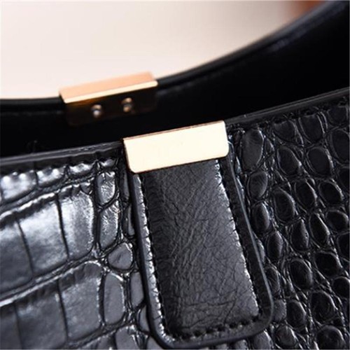Vintage Leather Handbag Large Capacity Women Tote Bag Shoulder Crossbody Bags - Picture 15 of 30