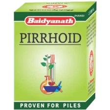 100% Ayurvedic Baidyanath Pirrhoids Tablets 50 - Management of Piles
