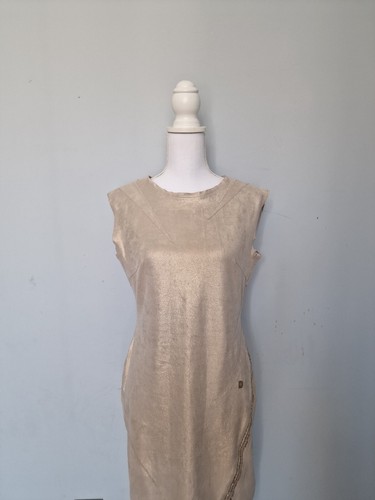Women's Sportalm silver gray sleeveless dresses dress size 38 - Picture 9 of 17