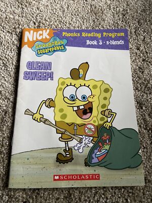 Spongebob Squarepants Phonics: Book S-blend