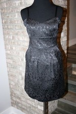 NEW Walter by Walter Baker Black Floral Removable Straps Dress SZ S Retails 118