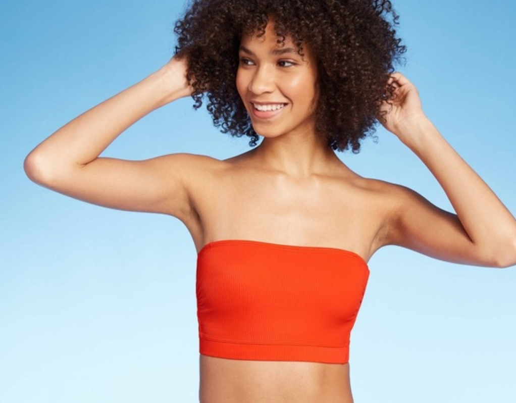 juniors bandeau swimsuits