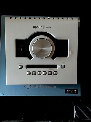 Universal Audio Apollo Twin UAD Duo Heritage Edition USB Interface für Windows