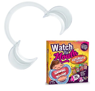Bag of 40 Watch Ya' Mouth Medium Cheek Retractors for Game, Guards Pieces
