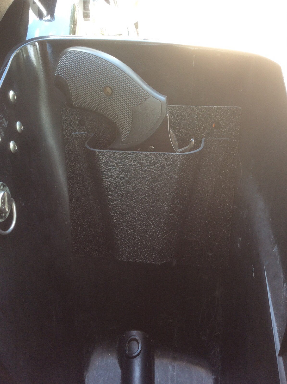 MOTORCYCLE SADDLEBAG GUN HOLSTER UNIVERSAL FITTING MOST HAND GUNSMADE