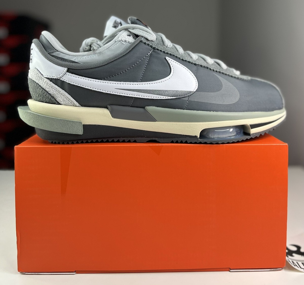 NEW Nike Zoom Cortez SP Sacai Iron Grey | Men's Size 13 NEW Nike Zoom Cortez SP Sacai Iron Grey | Men's Size 13