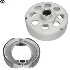 Rear Brake Drum Hub & Shoes For Honda Fourtrax 300 TRX300 2x4 / 4x4 1988-2000
