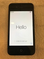 Apple iPhone 4s A1387 AT T 16GB / Clean ESN / Slight Crack / MC922LL/A Black