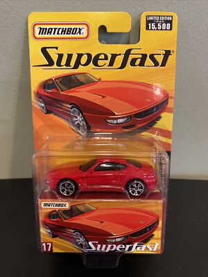 New Matchbox Superfast Ferrari 456 GT #17 2004 Limited Edition Red
