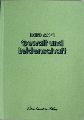 Gewalt und Leidenschaft Presseheft pressbook Luchino Visconti Burt Lancaster