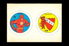 THE FLASH Very Rare DC / SUPERHERO Vintage CARD #78 Stani 1977