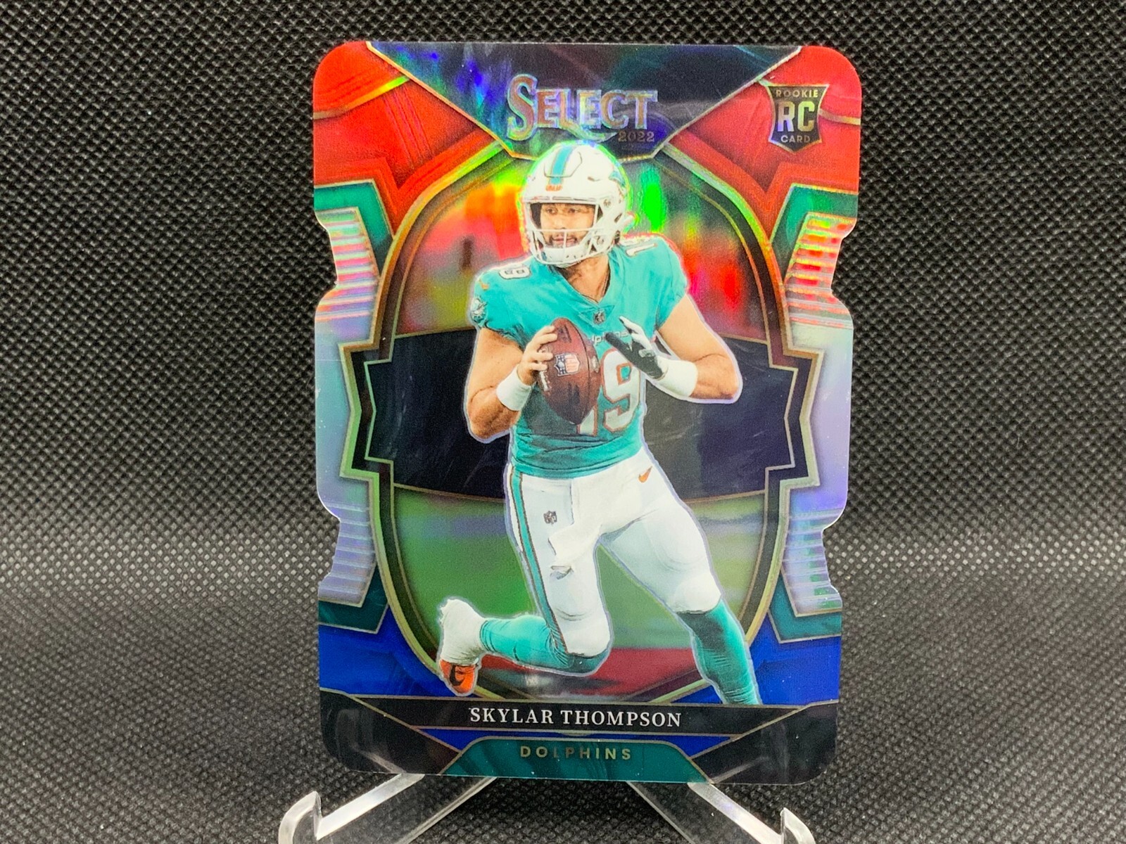 2022 Select SKYLAR THOMPSON Red Blue Die-Cut RC Concourse Level #96 Dolphins