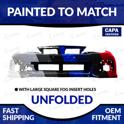 NEW Painted CAPA Certified Front Bumper For 2011-2014 Subaru Impreza WRX/STi