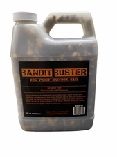 BANDIT BUSTER RACCOON BAIT DP CAGE TRAP BAIT, COON 32OZ CONTAINER NUISANCE 