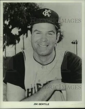 1965 Press Photo Kansas City Athletics' Jim Gentile - lrs13547