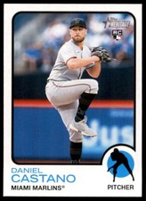 Daniel Castano 2022 Topps Heritage High Number Short Prints RC #702 Miami