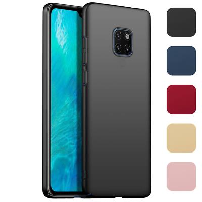 Handy Hardcase für Huawei Mate 20 Pro Hülle Slim Cover Matt Case Schutzhülle