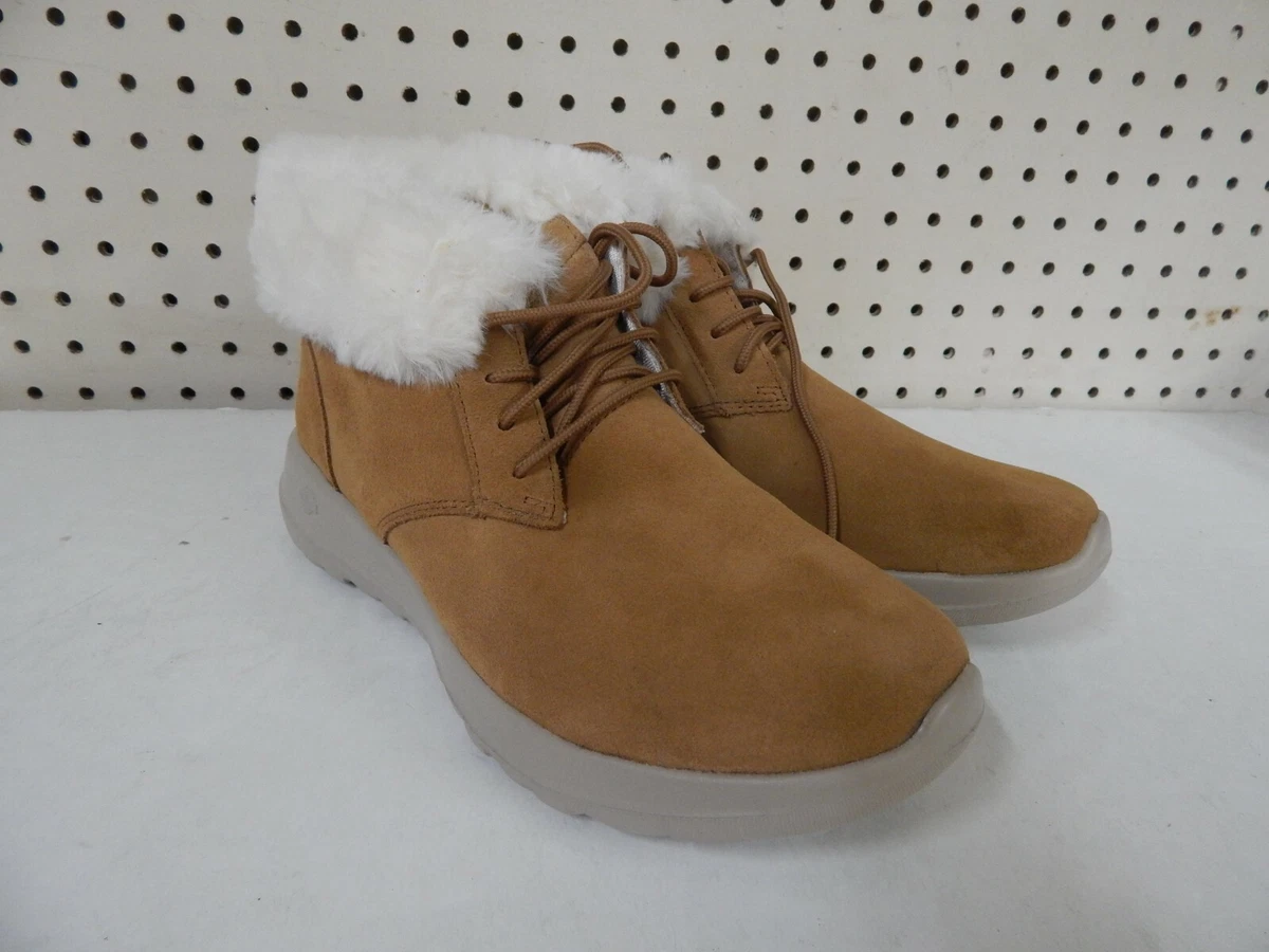 Skechers on the top go lace up boots