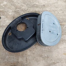 Harley Davidson Air Cleaner Filter Backing Plate 29581-08 & Filter 29400042