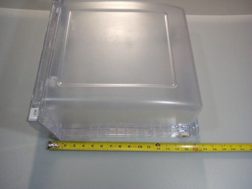 Samsung refrigerator, Left drawer,# Rf28jbedbsg, clear, white, - Picture 3 of 12