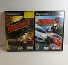 Burnout Revenge & Burnout 2 Point Of Impact - 2 Game Lot - PS2 - Tested