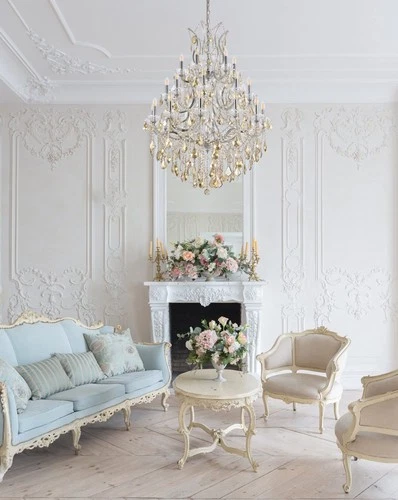 Elegant Lighting Maria Theresa 38" 28 Light Royal Crystal Chandelier - Picture 9 of 9