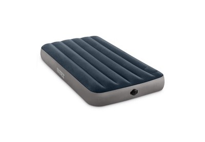 Intex 64781E Dura-Beam Standard Single-High Air Mattress: Twin, Blue 