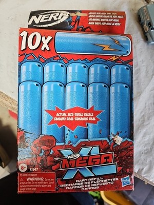 Nerf Mega XL Dart Refills for All Mega XL Blasters 10 New Darts New BH
