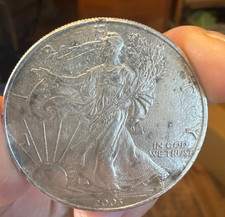 2003 American Silver Eagle $1 Coin - 1 oz .999 Fine Silver - ASE