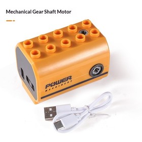 9656 Technic Gear Building Set, Large,Electric Motor,Remote Control,Rechargeable