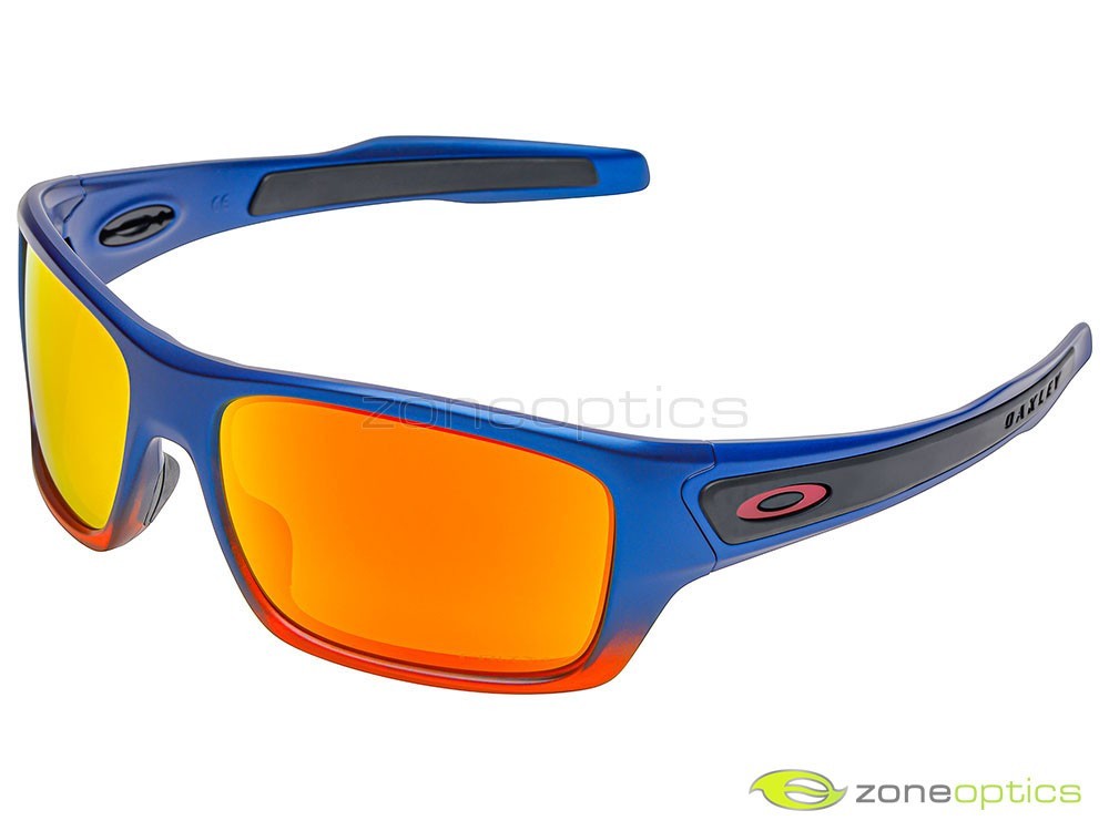 ウッティイ。 Oakley Turbine Neon Pop Fade Sunglasses OO9263-4463 Orange Pop