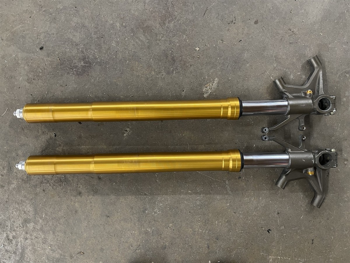 Kawasaki Ninja ZX6R ZX6 ZX636 05 2005 OEM Front Suspension Forks