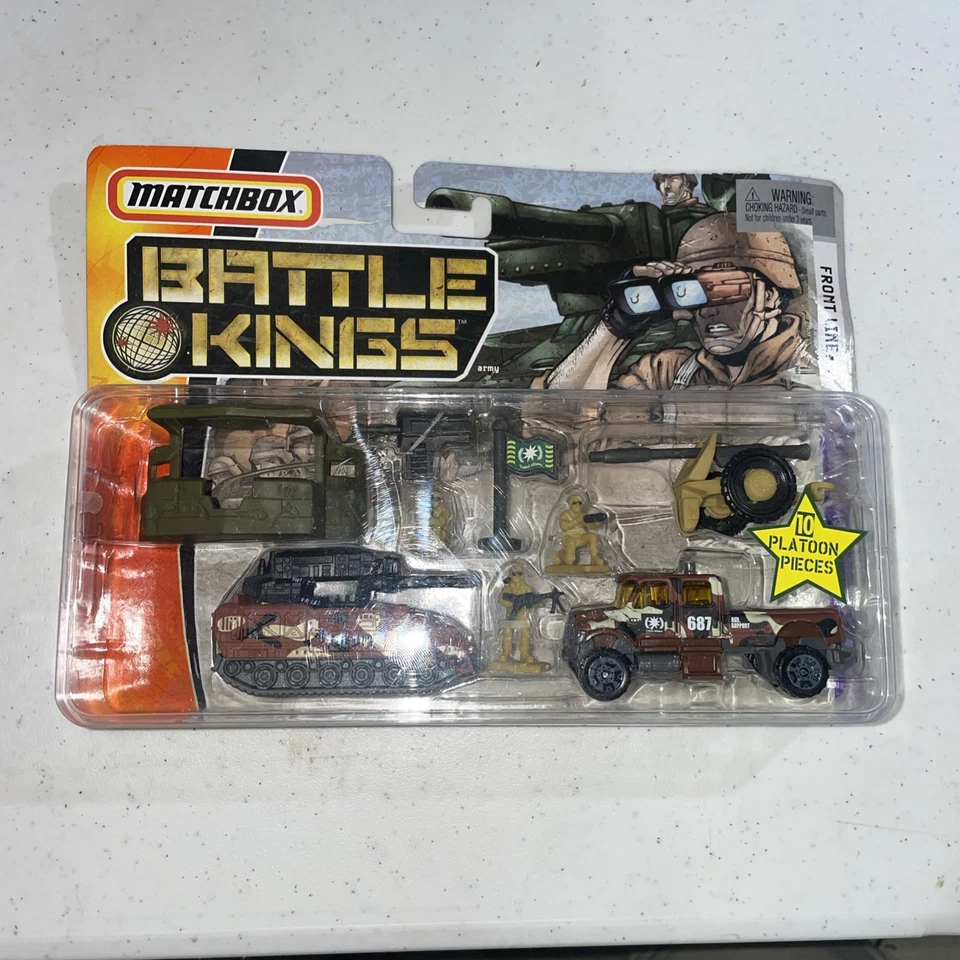 Matchbox Battle Kings Front Liners 10 Piece Set - Image 2 of 4