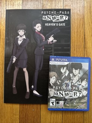Psycho-Pass: Mandatory Happiness (PlayStation PS Vita) New Sealed! w/ Art Book