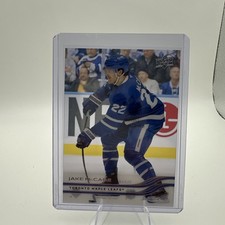 2025-26 UD Series 1 Clear Cut Card For Jake McCabe.