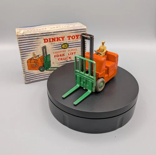 Dinky 401 - Coventry Climax Forklift Truck (Original, Boxed, 1950s)