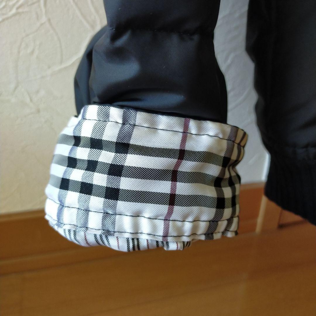 BURBERRY BLACK LABEL Down Jacket Black Size L From Japan thumbnail 7