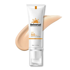 Tinted Sunscreen for Face,Against UVA and UVB Rays, No White Cast,Hydrating Sun
