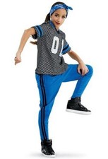 Dance Costume Intermediate Child Blue Weissman 10845 Hip Hop Jazz 2PC