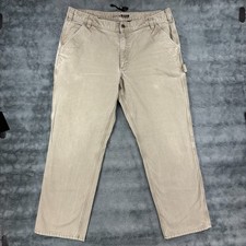 Carhartt Rugged Flex Relaxed Fit Duck Utility Work Pant 40x32 Tan