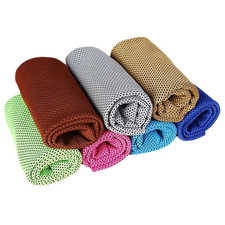 Instant Cooling Towel ICE Cold Cool Golf Cycling Gym Sport Outdoor Double Layers