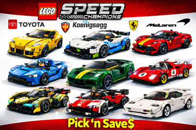 LEGO Speed Champions Choose Your Car Ferrari Lamborghini McLaren Toyota Porsche