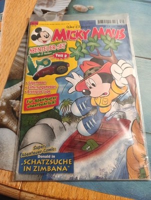 Mickey Mouse Issue No 30 7/23/1998 Complete All Inserts. Z1