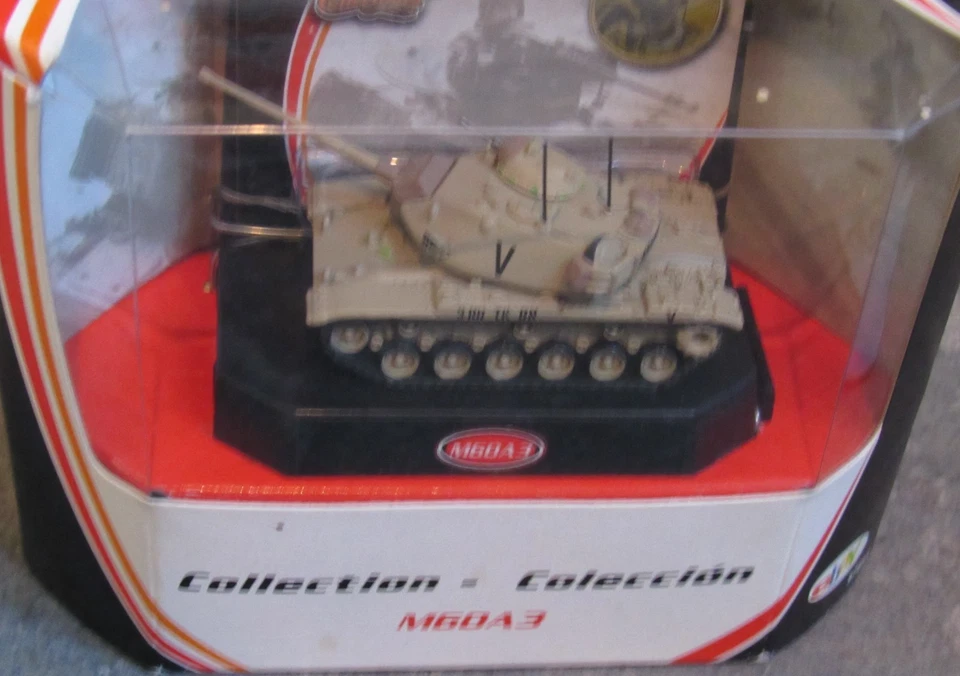 VTG Matchbox Collectibles M60A3 Tank Vehicle 2001 LOT M1A1 Johnny Lightning - Image 2 of 4