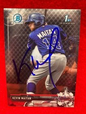 Kevin Maitan Bowman Chrome 2017 Auto