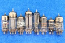 Lot of 8 Vintage Vacuum Tubes Philco Zenith USSR RCA Mullard GE Not Tested